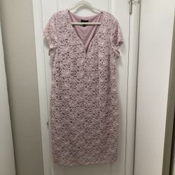 Macy’s Only Worn Once Pink Dress