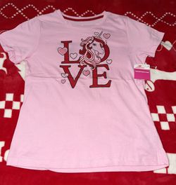 Girls unicorn shirt (14-16) XL