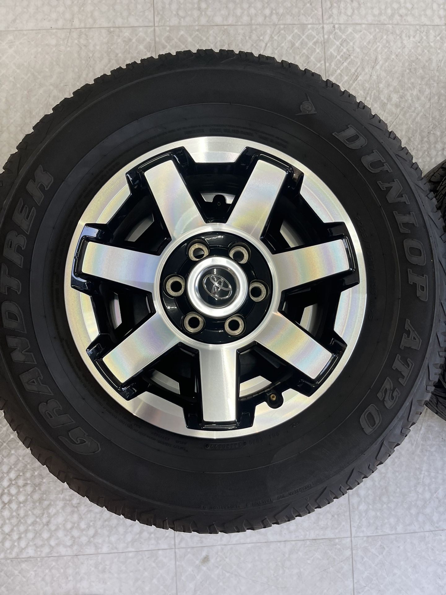 2022 Toyota OEM 4Runner 17” TRD Off Road Wheels/Tires