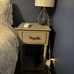 Grey Side Table