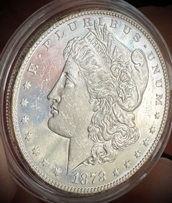 1878 S PL Morgan Silver Dollar