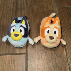 Bluey and Bingo character toddler slippers size 9/10