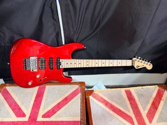 Charvel MJ San Dimas Style 1 HSS FR M Metallic Red Electric Guitar