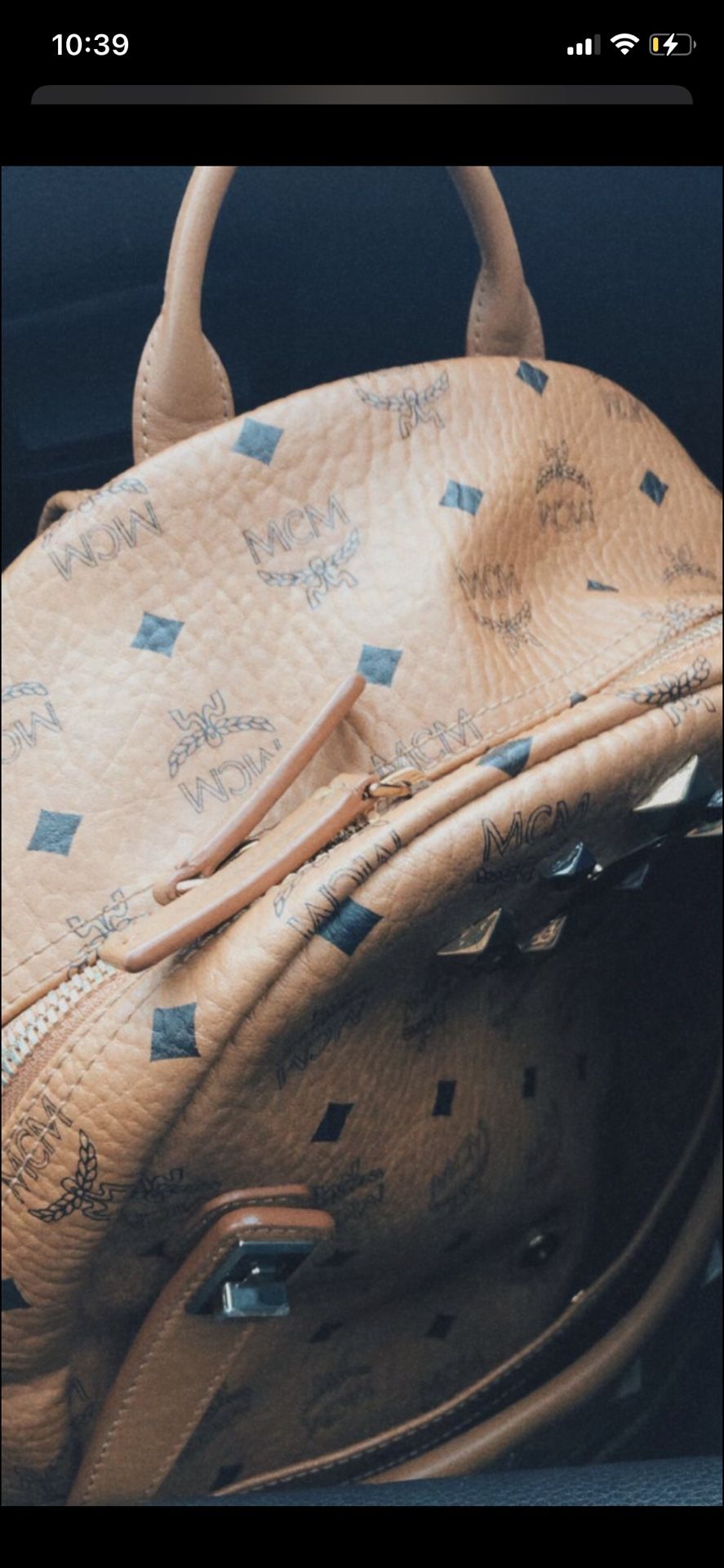 MCM authentic Leather