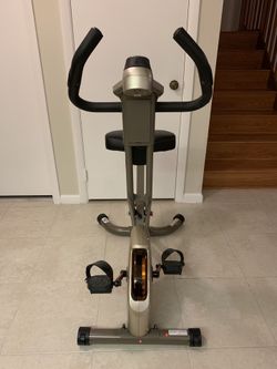 Exerpeutic Gold 500 XLS Foldable upright exercise bike for Sale in