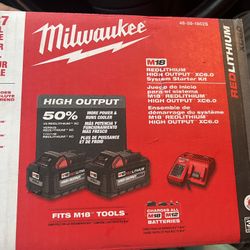 Milwaukee 6.0 Battery And Charger 