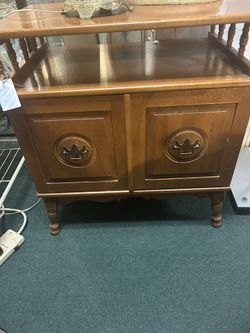 Wood Night Stand