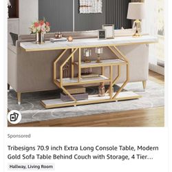 Console, Hallway Or Behind Sofa Table