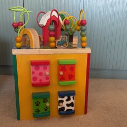🌾 Wooden Farm Activity Center 🐄🚜