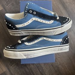 Vans Old Skool 36 Black Navy Pearlized Men’s Size 13