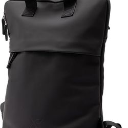 X RAY PU Leather Lightweight Laptop Backpack - Compact & Stylish, Fits 15.6 Inch Laptop