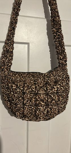 Leopard print crossbody