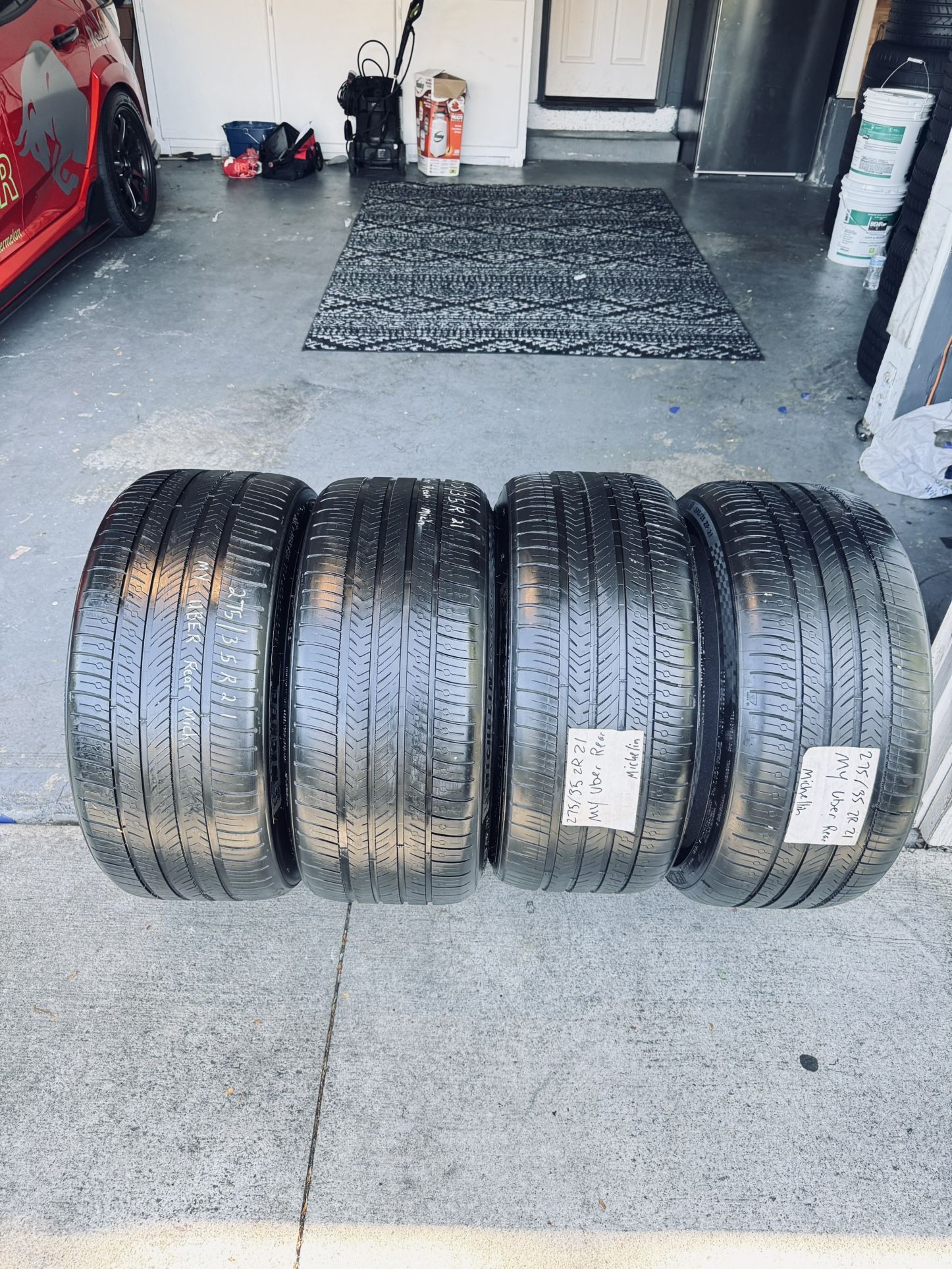 275/35/21 Michelin Pilot Sport A/S 60%+ Tread (4)