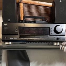 Jvc Receiver With Yamaha Speakers. 