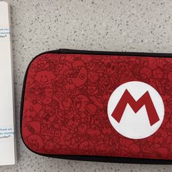 Mario Nintendo Switch Case & 1 pcs of Glass Screen Protector