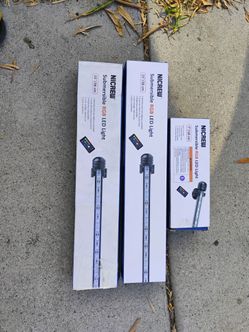 Nicrew 15 Inch submersible rgb led light