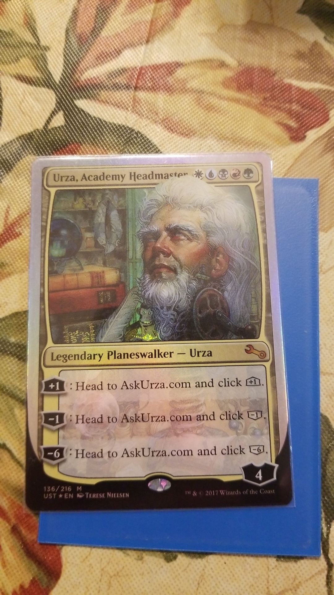 Urza, Academy Headmaster