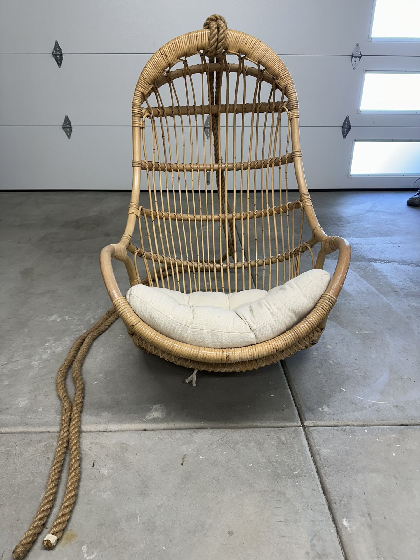Hanging Chair - “Rivera Rattan”