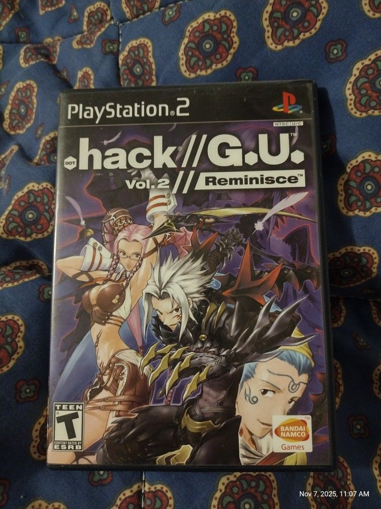 .Hack G.U. Vol. 2 Reminisce Video Game For PS2 