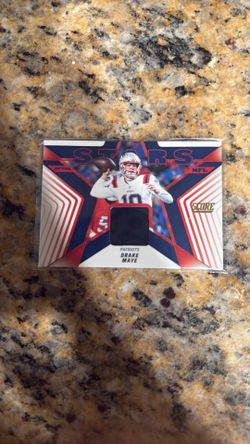 2025 Panini Score "Stars of the NFL" Jersey Relic Drake Maye