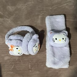 Hk Scarf And Ear Muffins 