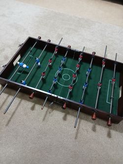 Vintage Jameson Irish Whiskey Portable Tabletop Foosball Game