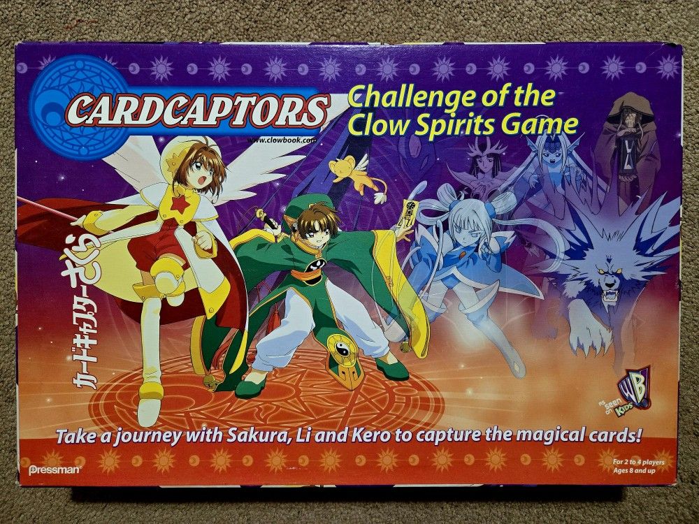 CARDCAPTORS ANIME BOARD GAME EARLY 2000
