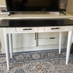 Black and White Desk/Entry Table