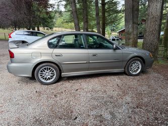 2001 Subaru Legacy GT Sedan Silver