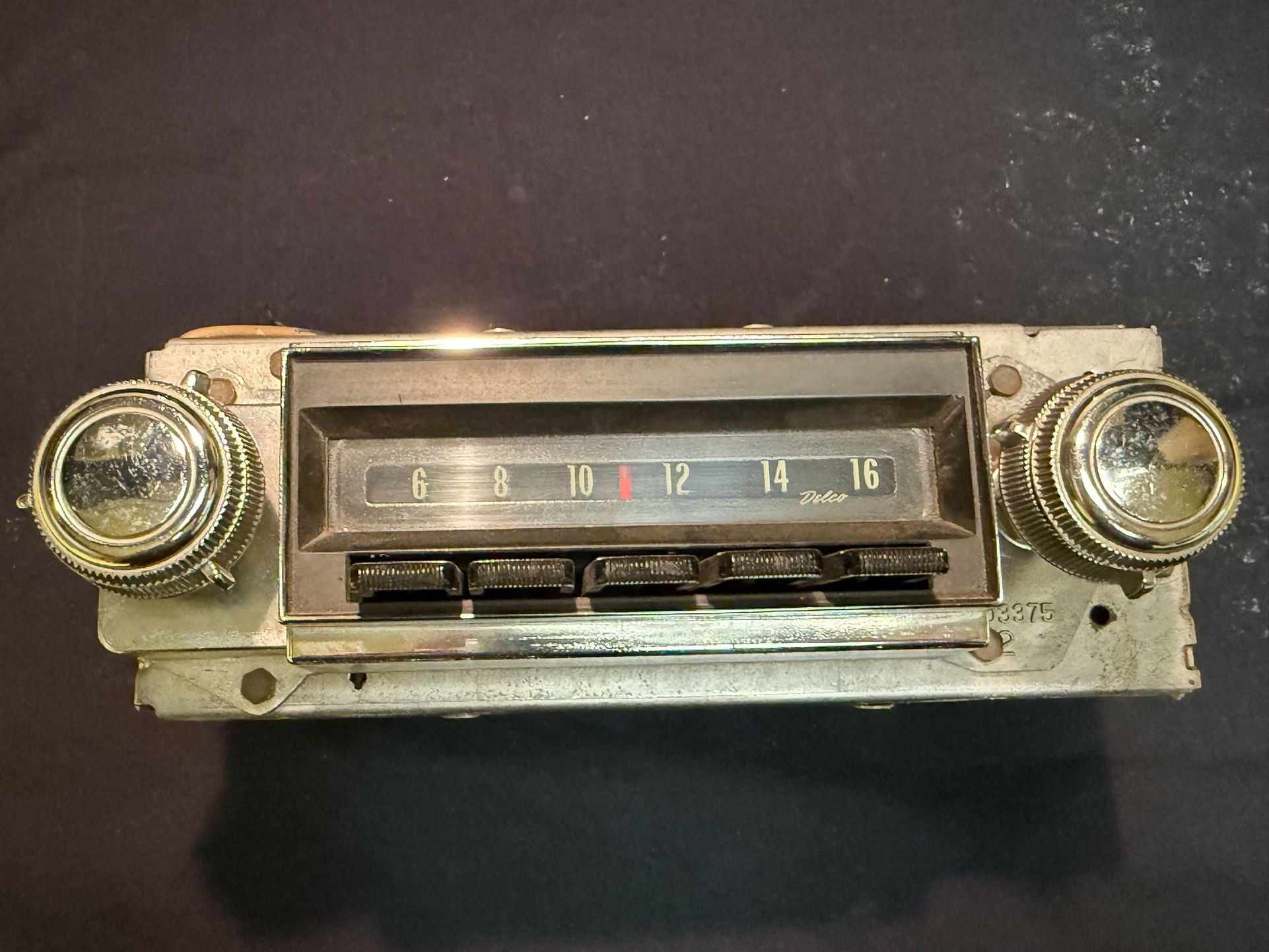 1968 Chevelle radio OEM model (contact info removed) original deck Stereo GM clean