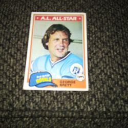George Brett 1981 Card #700