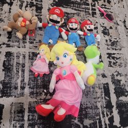 Super Mario Plush Animals