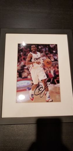 Chris Paul signed photo