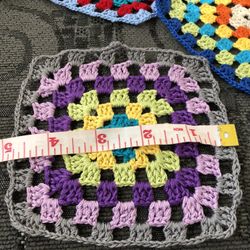 Handmade Crochet Cotton 5 * 5 Square
