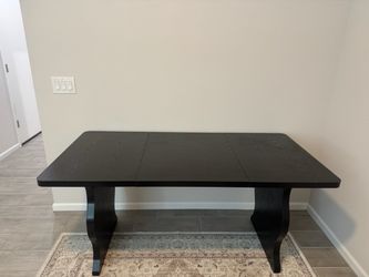 Black desk