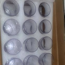 Vintage Style Hobnail Drinking Glasses