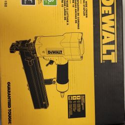 DEWALT Corded Pneumatic 16-Gauge 1 in. Crown Lathing Stapler

Brand New