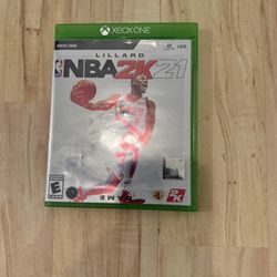 NBA 2k21 Xbox One Edition