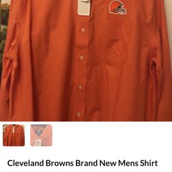 Men’s Cleveland Browns Shirt Only 20$ 