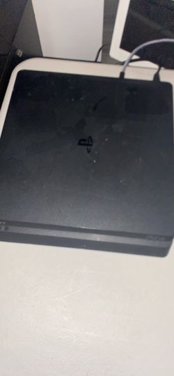 PS4 Slim Bundle w/ Controller & Cables Ready To Play