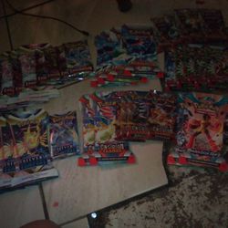 Variety Booster Packs Of Pokemon Cards 