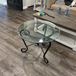 glass coofee table