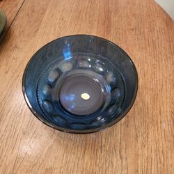 Vintage Indiana Glass Imperial Blue 