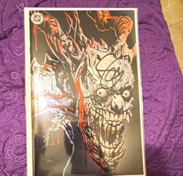 Absolute Batman #15 2nd print foil variant signed by rob schnider