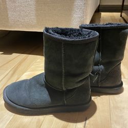 UGG Black Classic Boots - Size 8