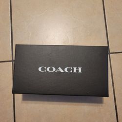 Coach Black Loafers NEVER USED