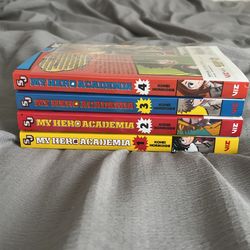 My Hero Academia Volumes 1-4