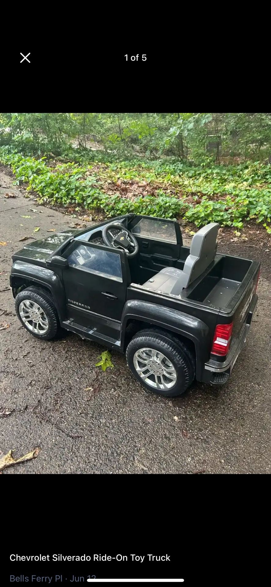 Chevy Silverado Ride On Toy Truck