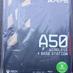 A 50  Wireless + Bases Station X Box