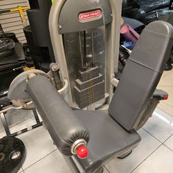 Star Trac dual leg extension / leg curl gym equipment exercise fitness weight machine workout